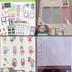 Happy Planner: HTF Stick Girl (bundle of 4 items)